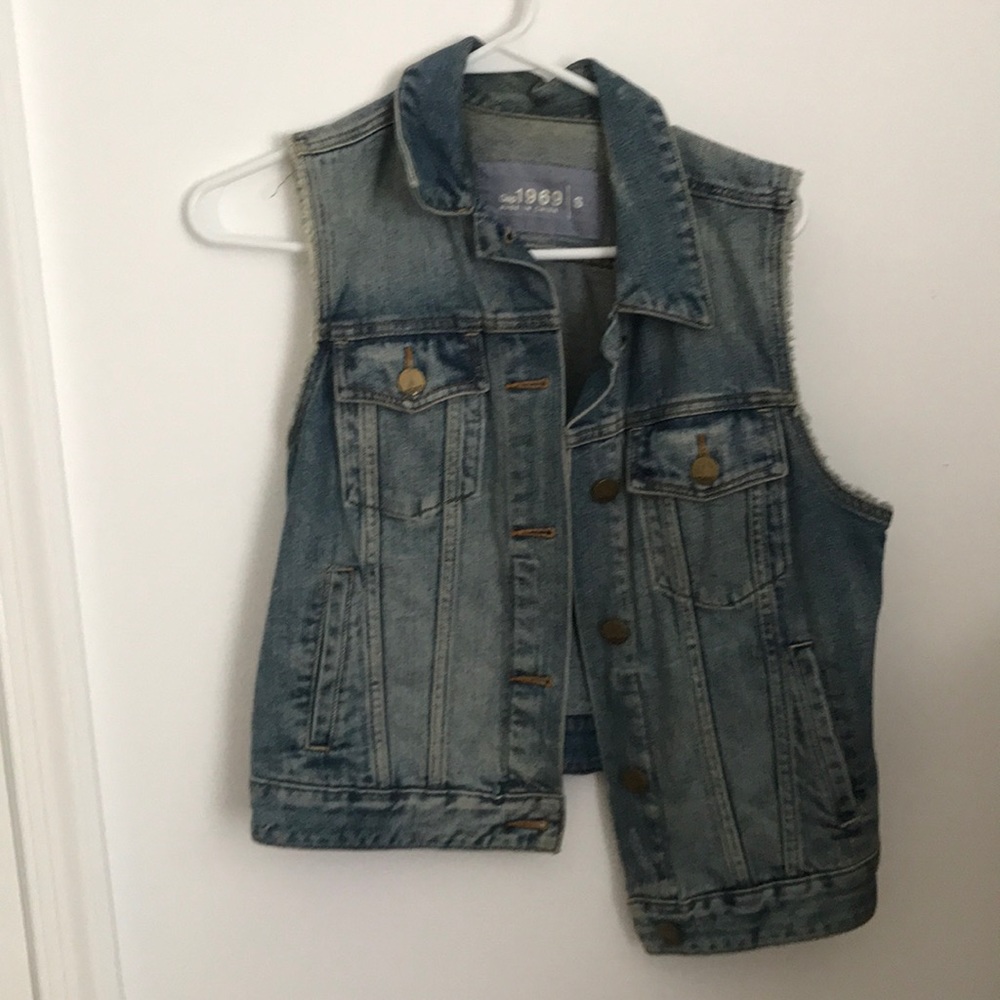 Denim vest